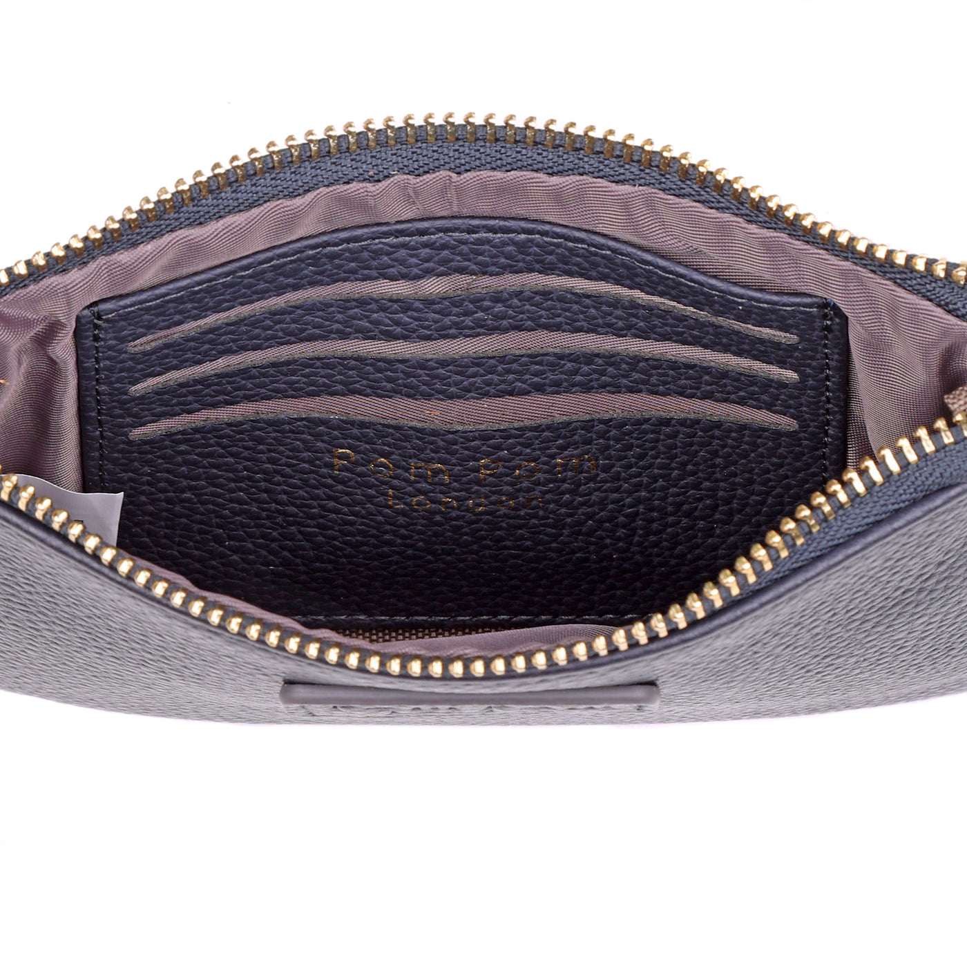 Chelsea Coin Purse Navy-Pom Pom London