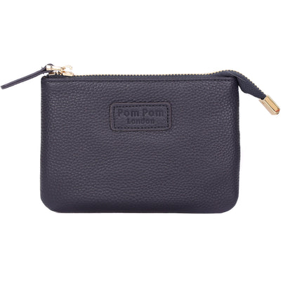 Chelsea Coin Purse Navy-Pom Pom London