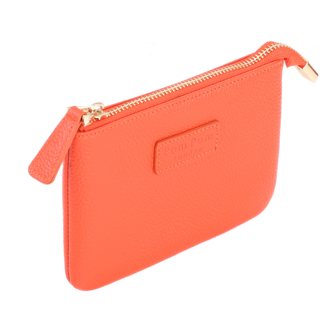 Chelsea Coin Purse Orange Spice-Pom Pom London