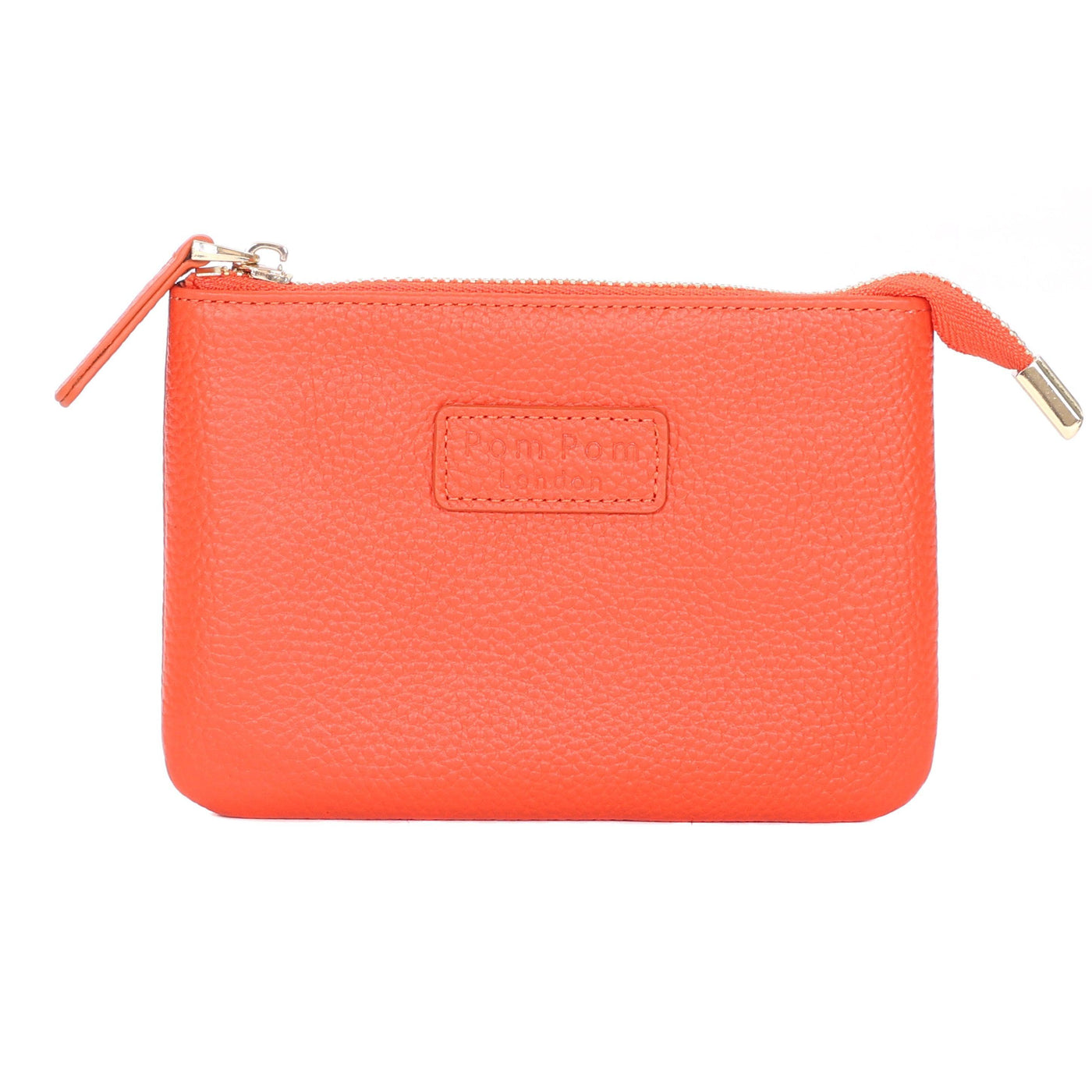 Chelsea Coin Purse Orange Spice-Pom Pom London