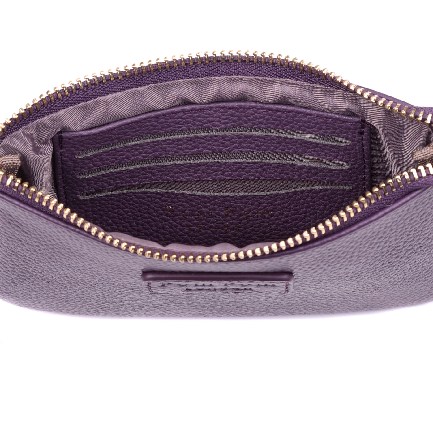 Chelsea Coin Purse Purple Nightshade-Pom Pom London