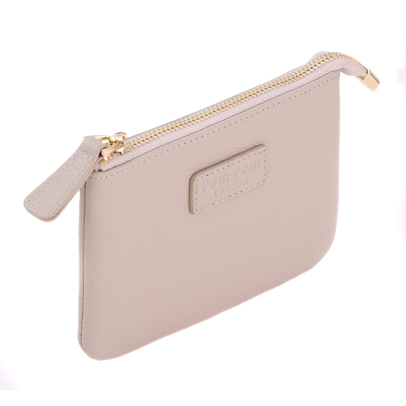 Chelsea Coin Purse Stone-Pom Pom London