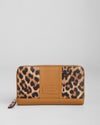 Chelsea Wallet Purse Leopard Print Maple