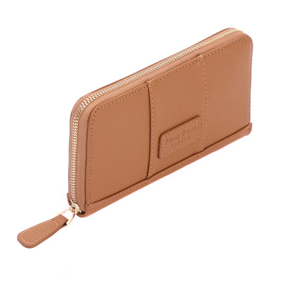 Chelsea Wallet Purse Maple-Pom Pom London