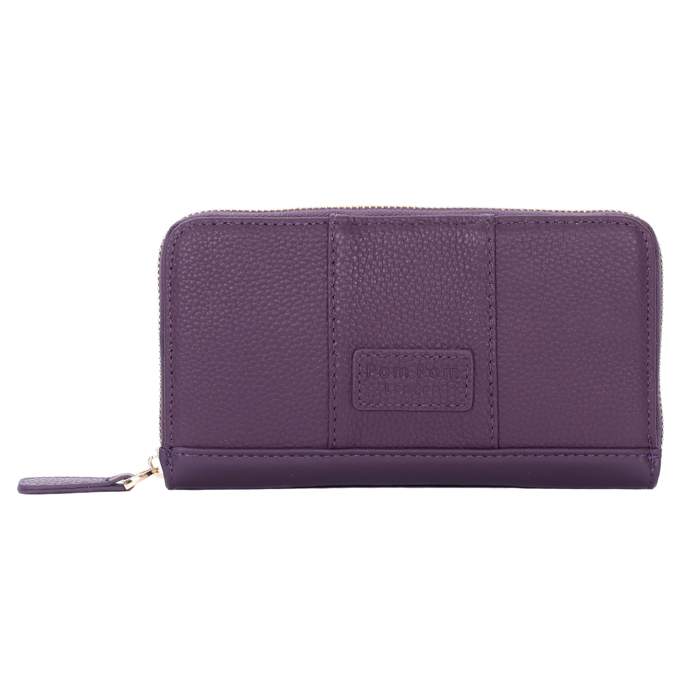 Chelsea Wallet Purse Purple Nightshade-Pom Pom London