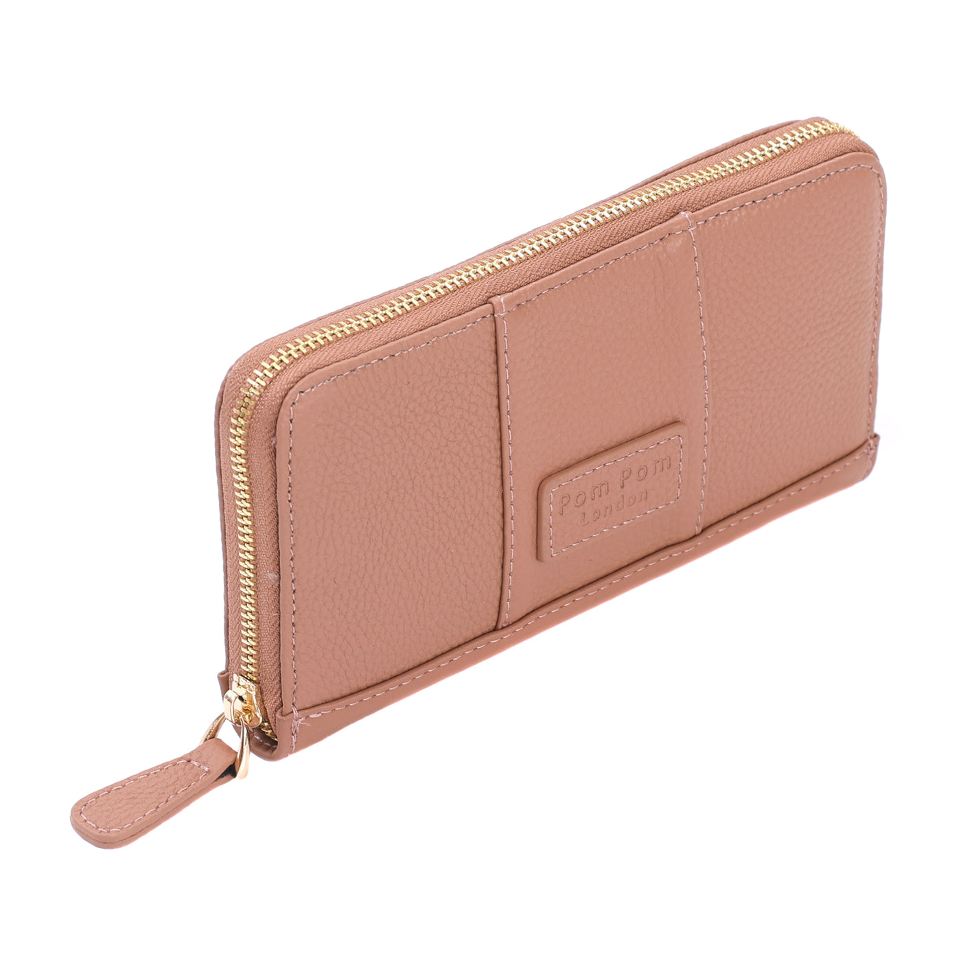 Chelsea Wallet Purse Spiced Ginger-Pom Pom London