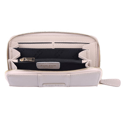 Chelsea Wallet Purse Stone-Pom Pom London