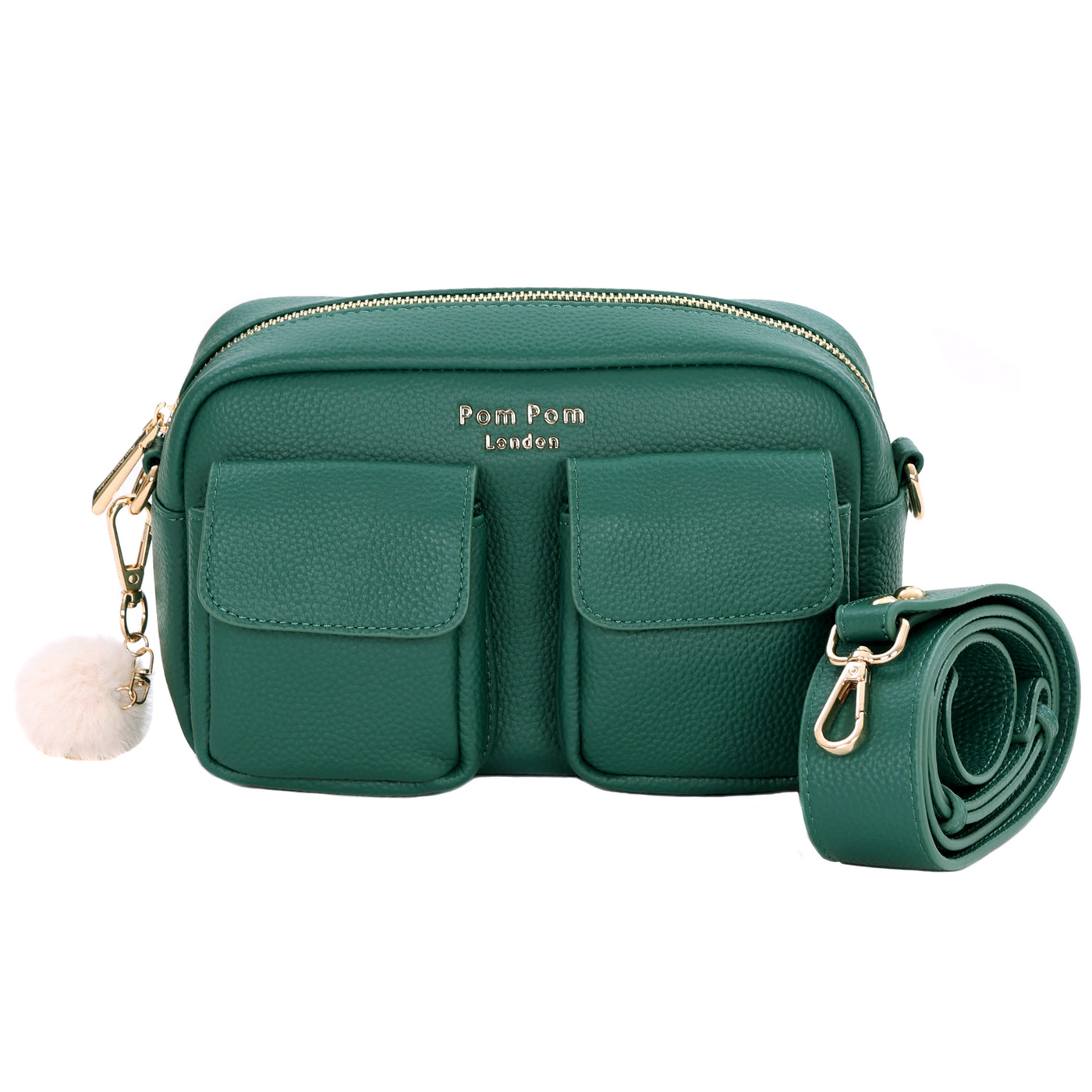 Chiswick Cargo Bag Madeira Green-Pom Pom London