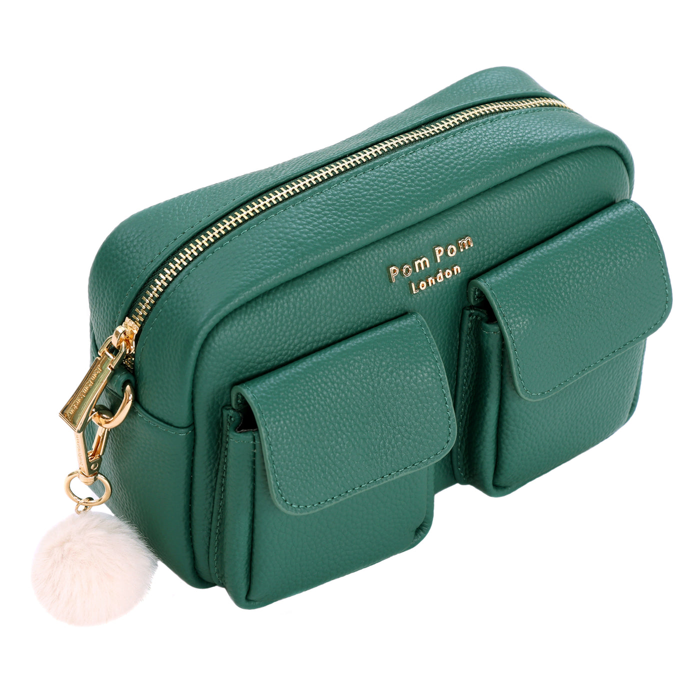 Chiswick Cargo Bag Madeira Green-Pom Pom London