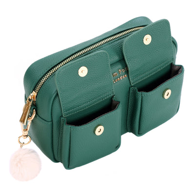 Chiswick Cargo Bag Madeira Green-Pom Pom London