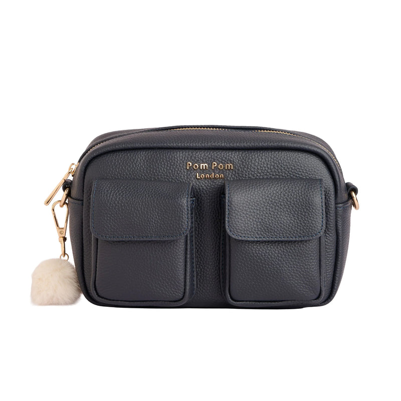 Chiswick Cargo Bag Navy-Pom Pom London