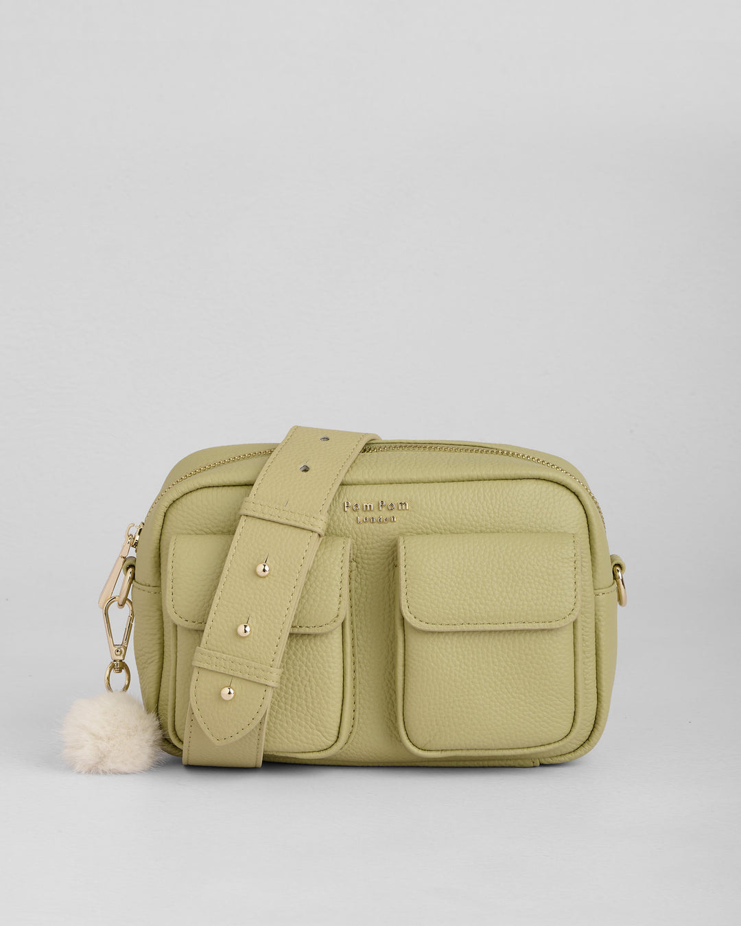pois. mellow cami ポワ Chiswick-Cargo-Bag-Pale-Fern-