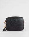 City Crossbody Bag Croc Black