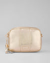 City Crossbody Bag Metallic Gold