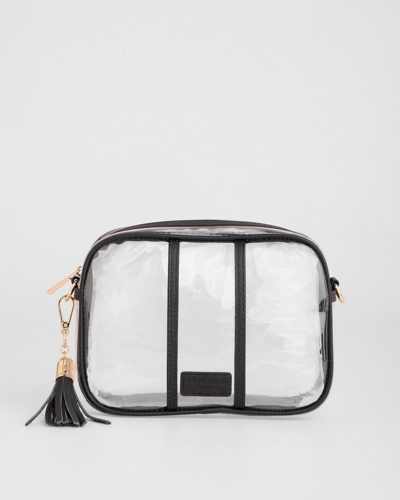 Pom Pom London City Bag Transparent Black-Pom Pom London
