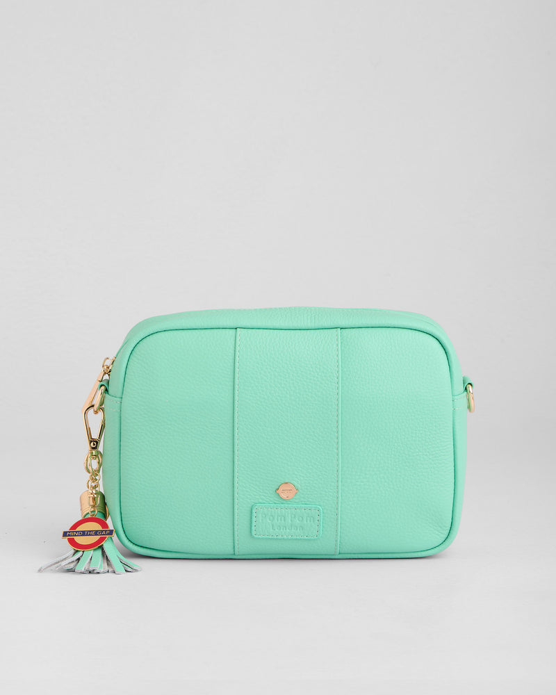 Pom Pom London City Bag Waterloo & City Line Turquoise-Pom Pom London