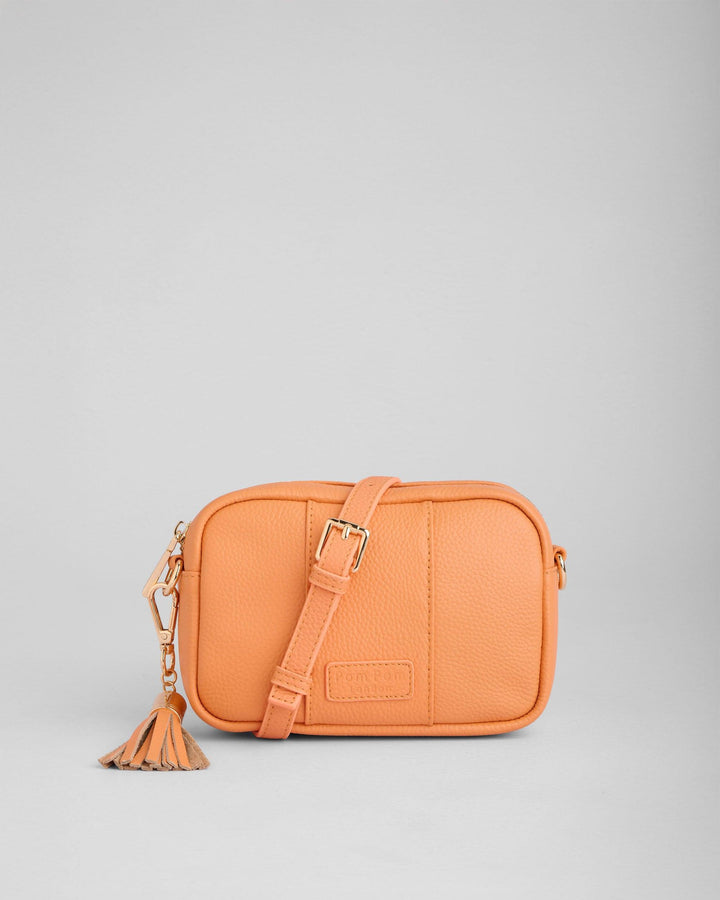 Mango Tango Mini City Crossbody Bag | Pom Pom London