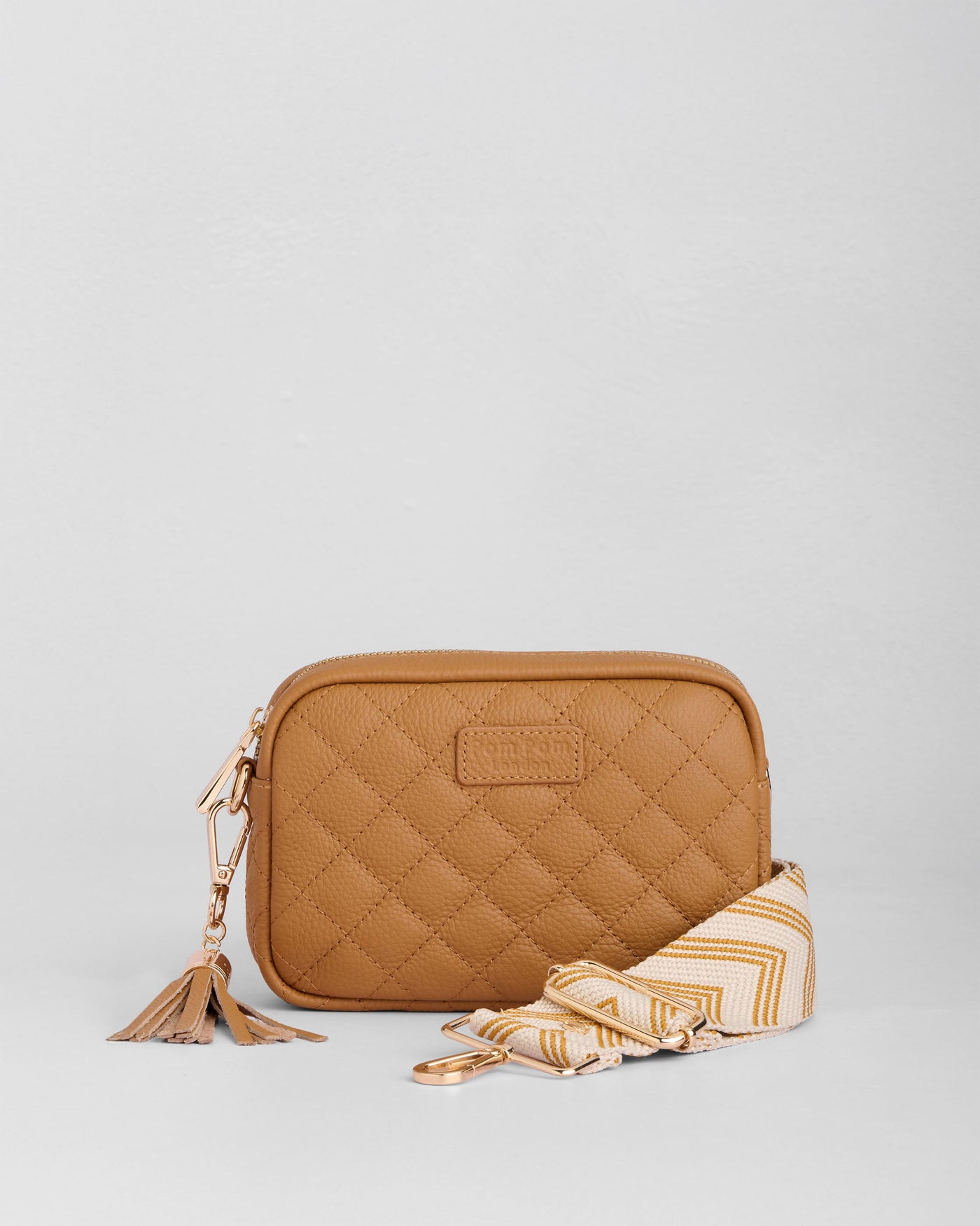 City MINI Crossbody Bag Maple – Pom Pom London