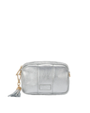 City MINI Crossbody Bag Metallic Silver