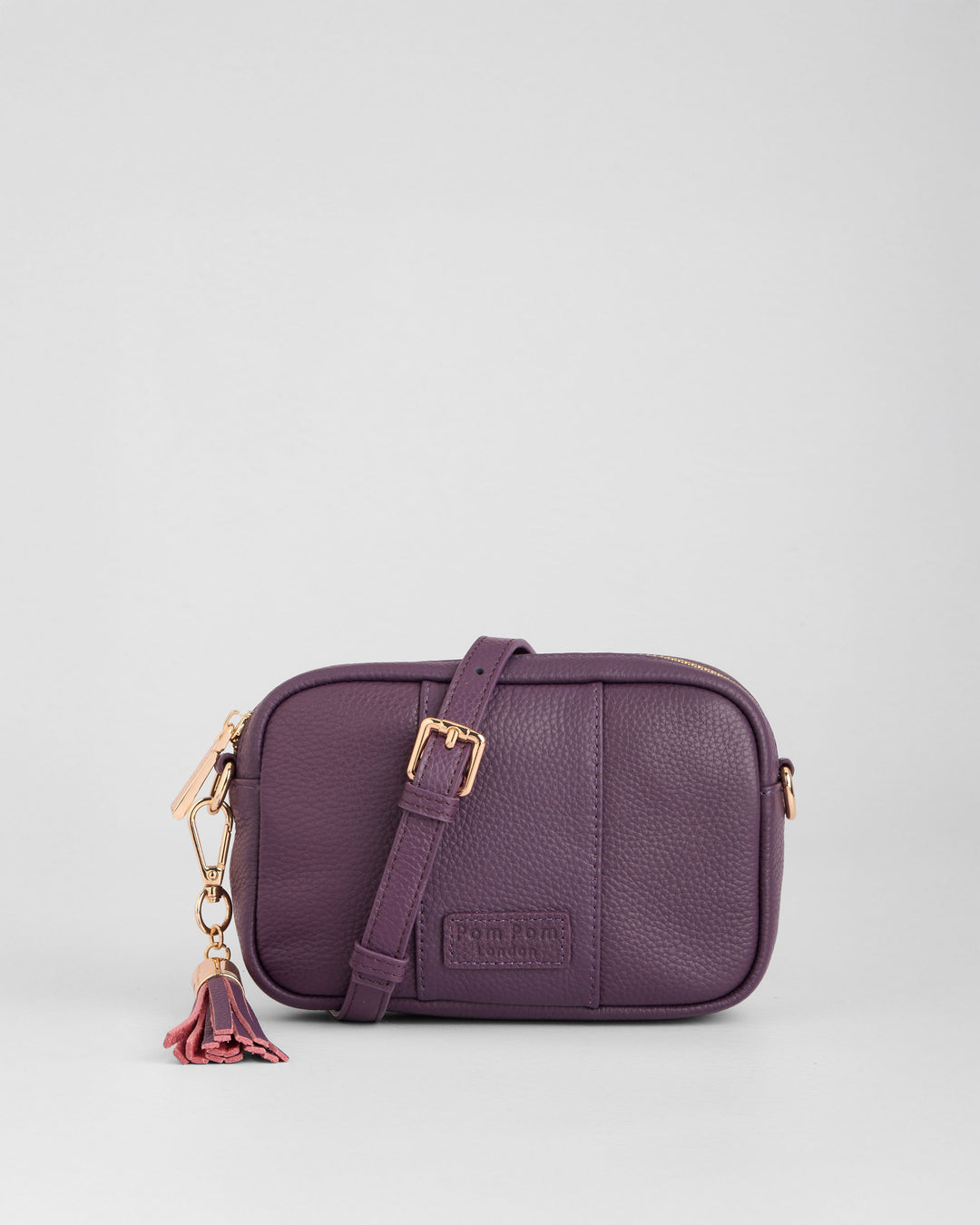 City MINI Crossbody Bag Purple Nightshade – Pom Pom London