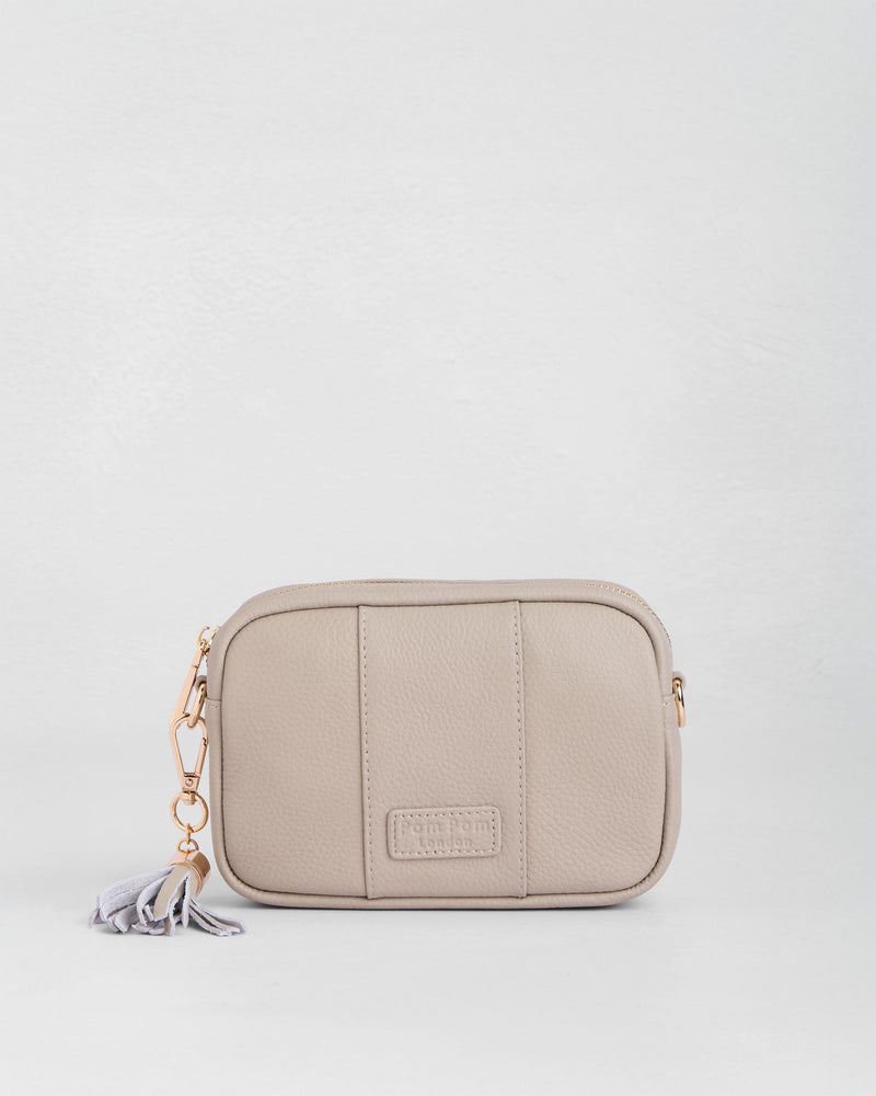 Pom Pom London City MINI Bag Stone-Pom Pom London