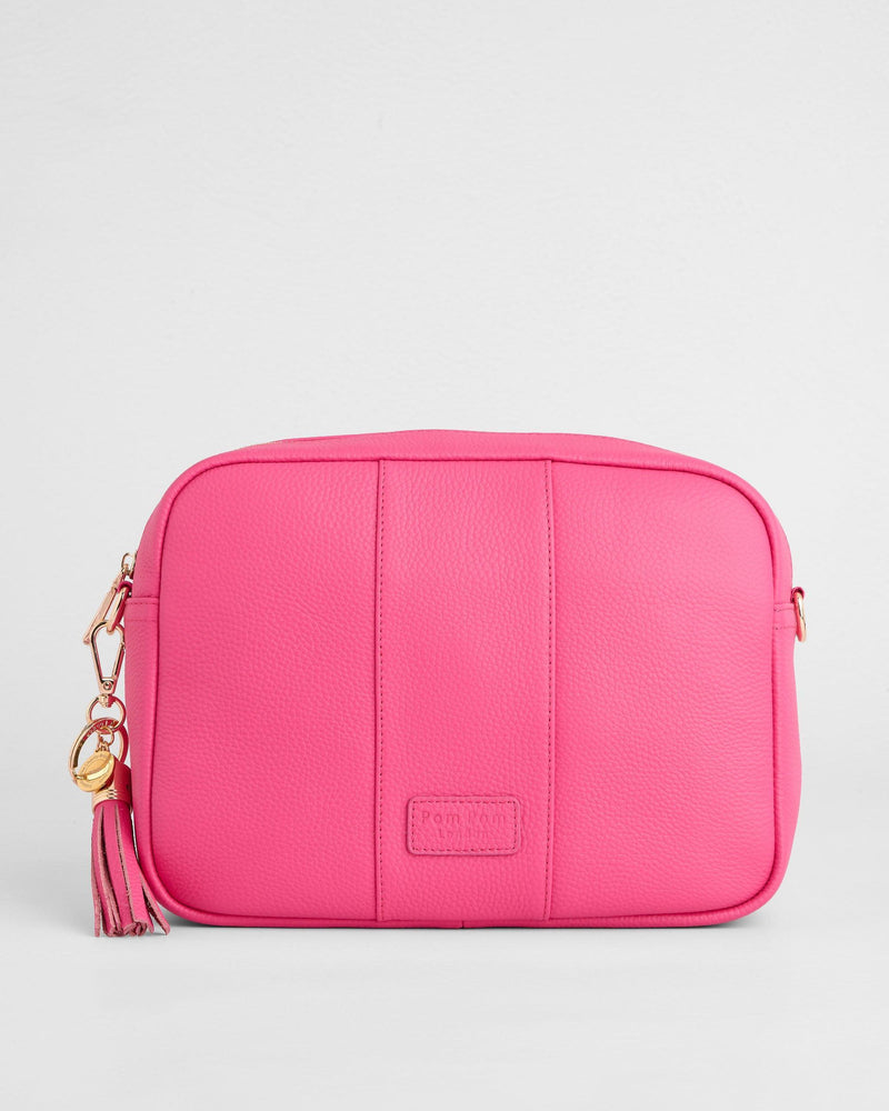 City Plus Crossbody Bag Azalea Pink-Pom Pom London