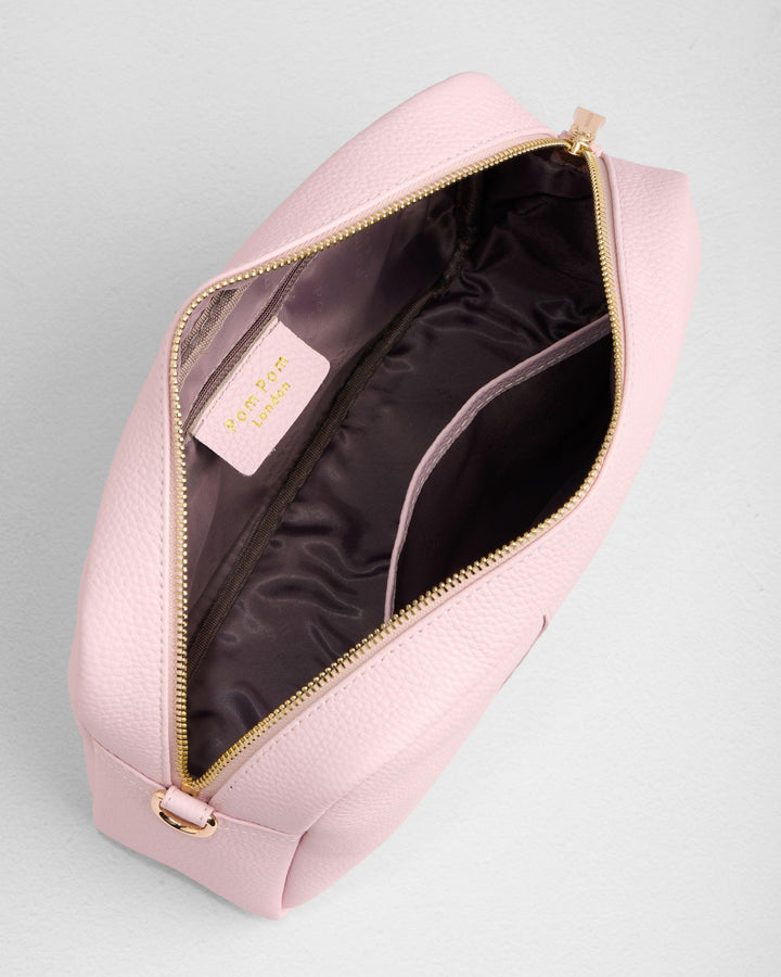 Blossom Pink Large City Crossbody Bag | Pom Pom London