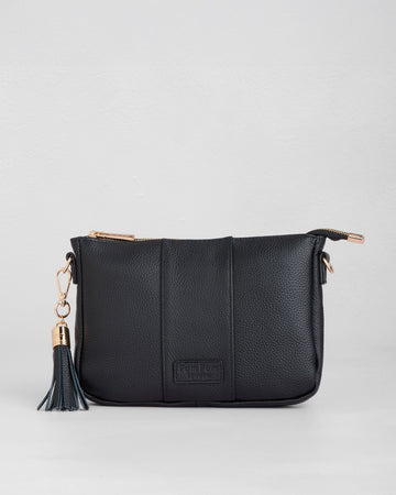 Pom Pom London City Slim Bag Black-Pom Pom London