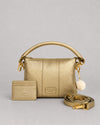 City Slim Crossbody Bag & Card Holder Metallic Gold Bundle