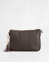 City Slim Crossbody Bag Chocolate Plum
