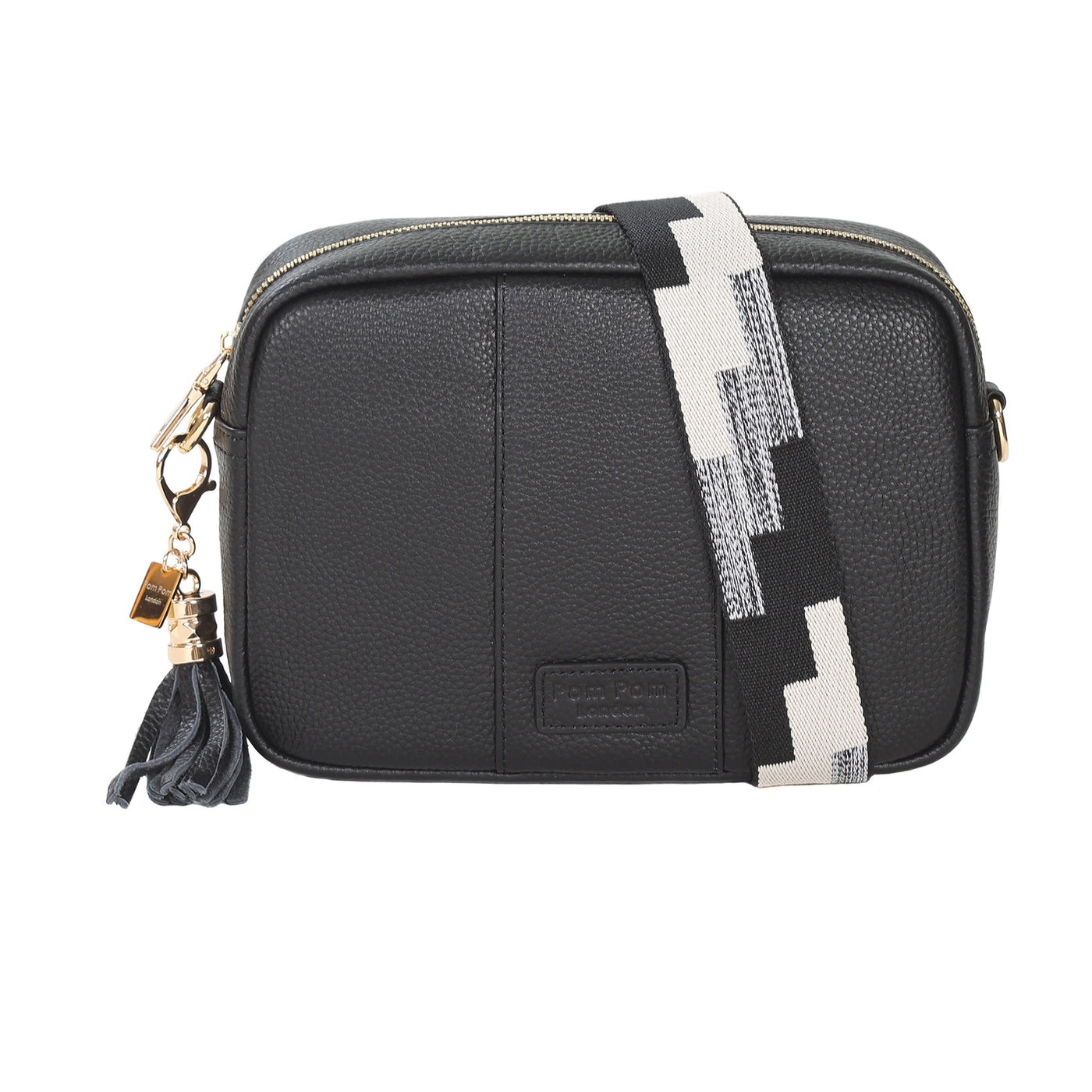 Black leather crossbody purse canada best sale