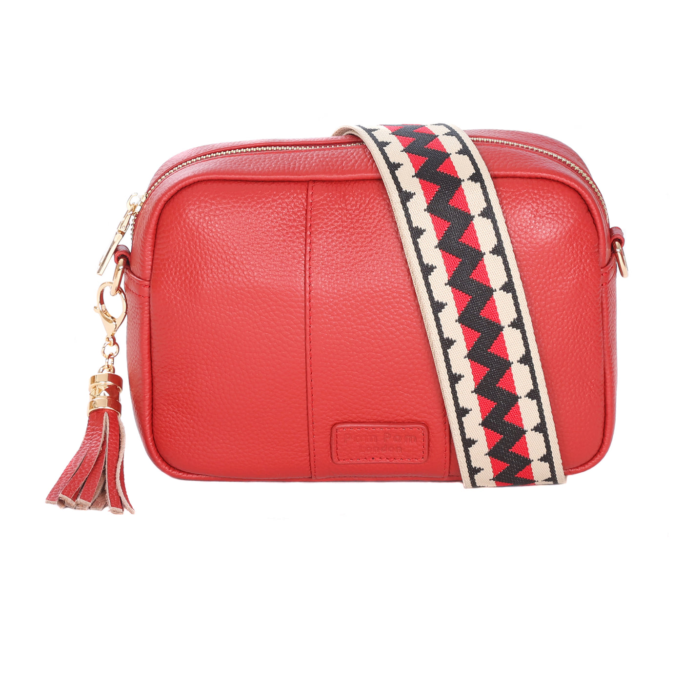 Pom Pom London City Bag Chilli Red