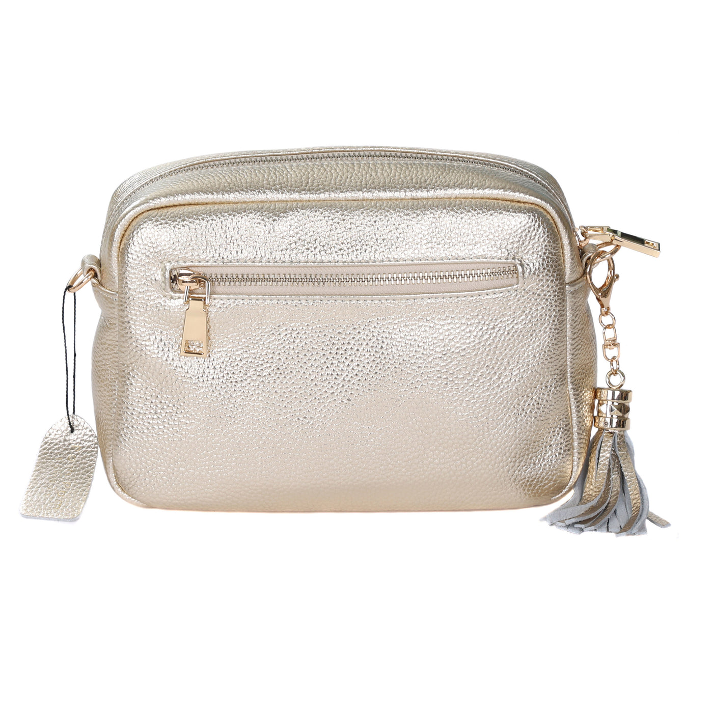 Pom Pom London City Bag Metallic Gold