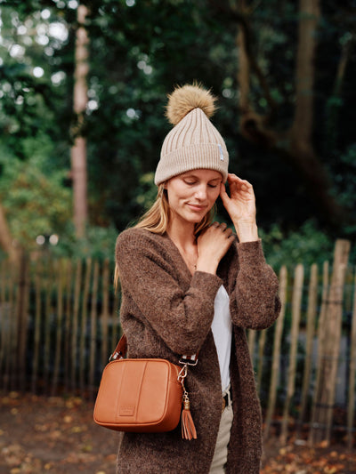 Pom Pom London City Bag Chestnut