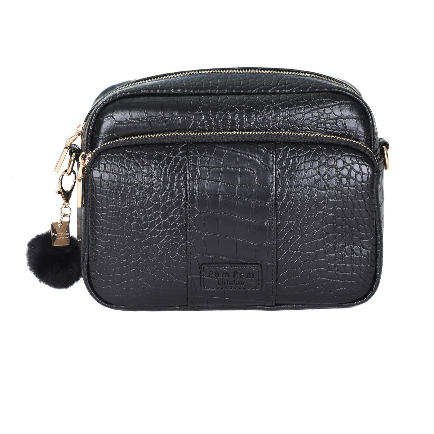 Mayfair Plus Croc Bag Black & Accessories