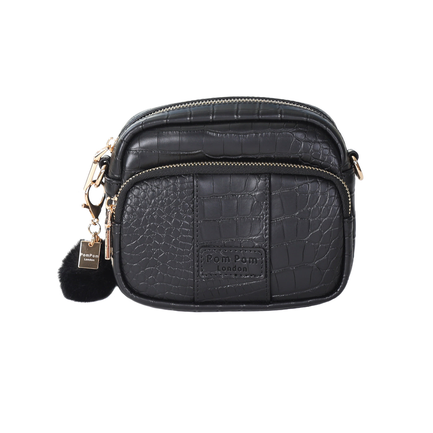 Mayfair MINI Croc Bag Black & Accessories