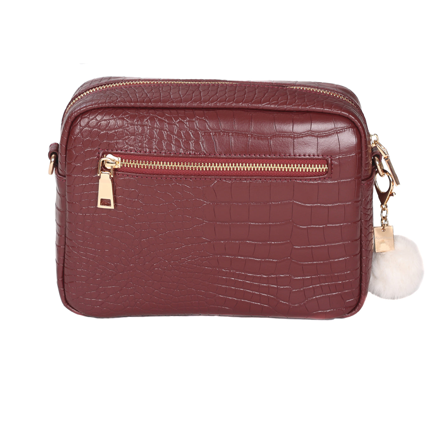 Mayfair Plus Bag Croc Wine & Accessories