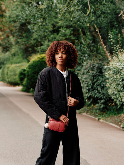 Mayfair MINI Bag Chilli Red & Accessories