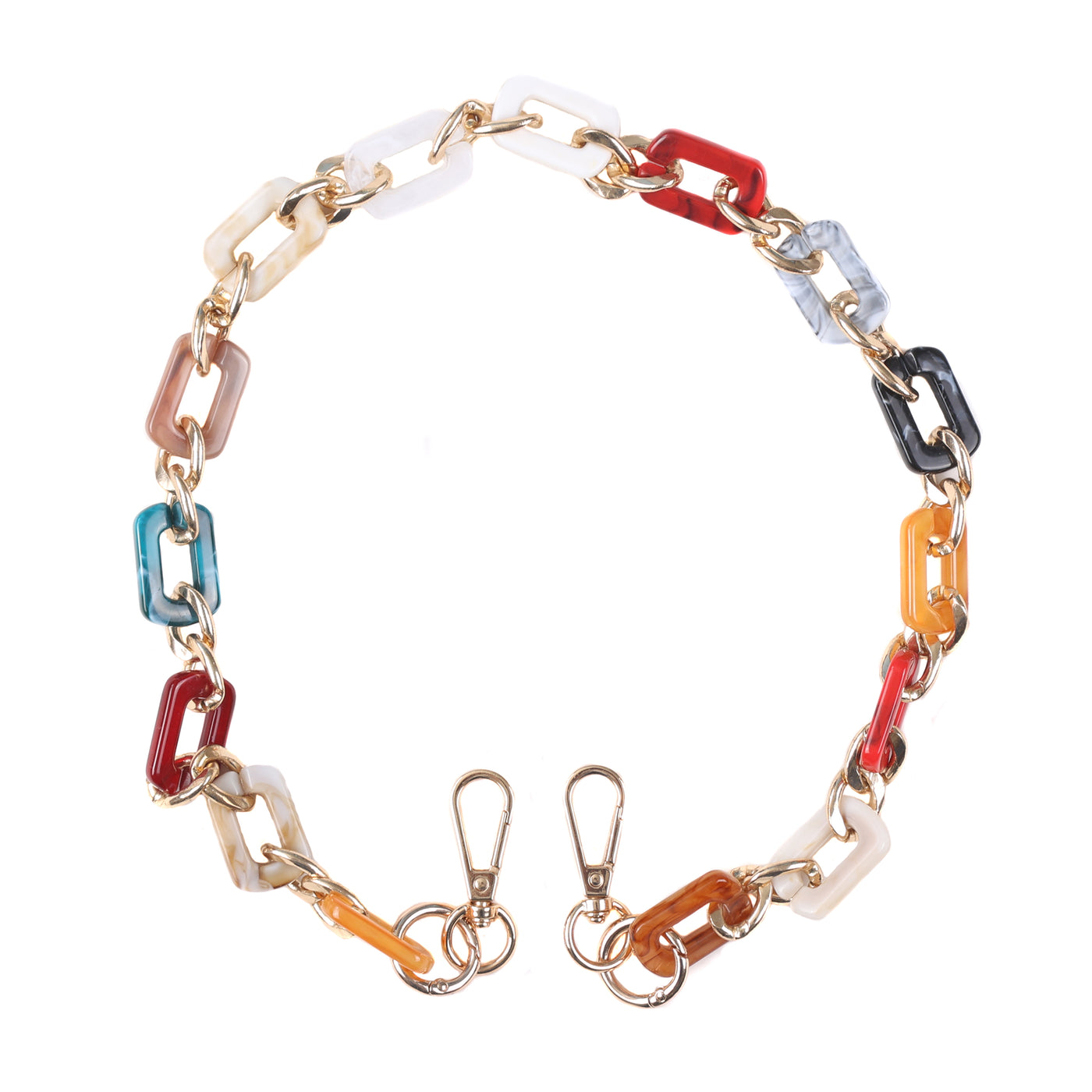 Strap Gold chain Marble Link - 73cm