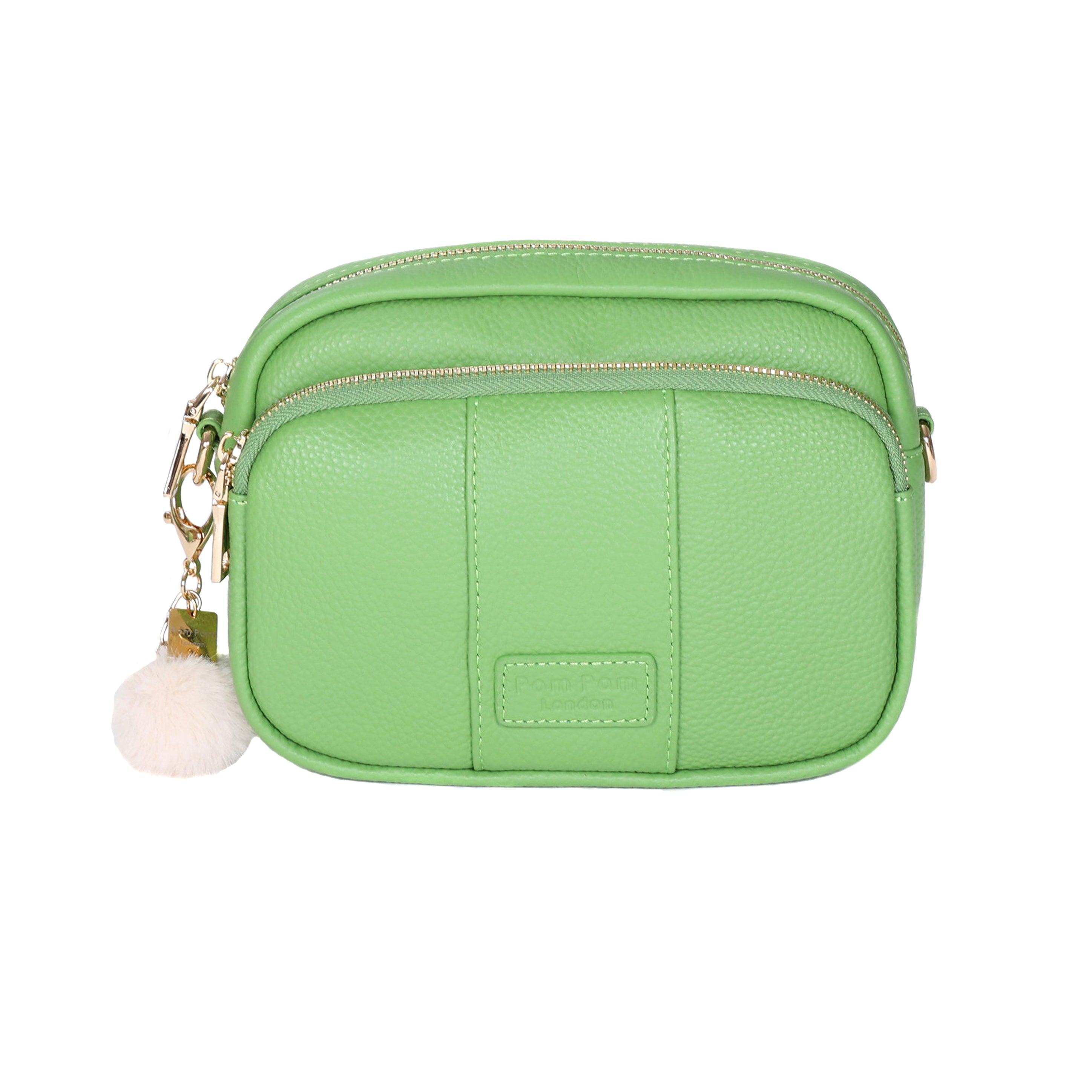 Amazon.com: Wallet Leather Lime Lemon Slices Pattern Green Purple Leather  Zip Long Purse : Clothing, Shoes & Jewelry