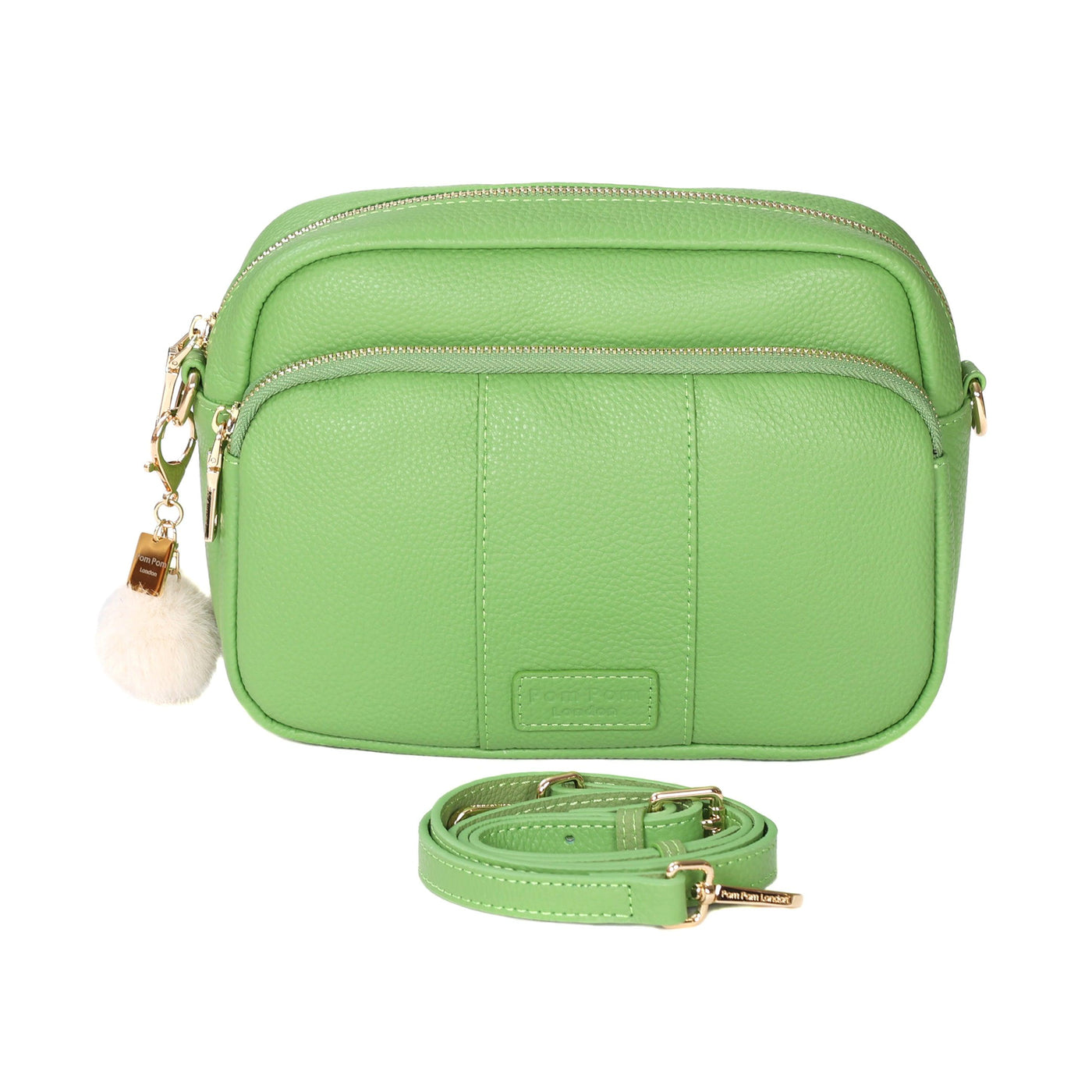 Mayfair Plus Bag Kelly Green & Accessories - Pom Pom London