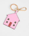 Pom Pom London House Keyring Pink