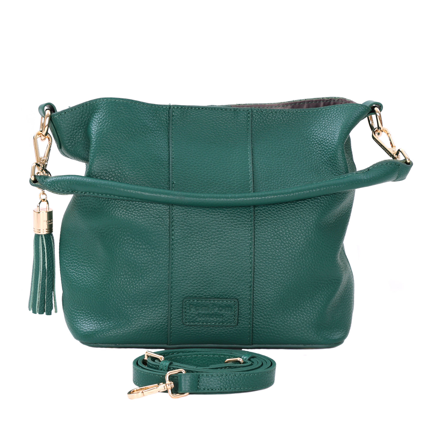 Lambeth Bag Madeira Green-Pom Pom London