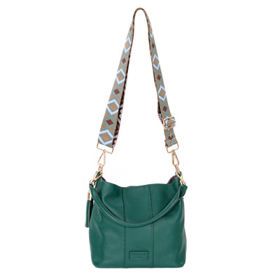 Lambeth Bag Madeira Green-Pom Pom London