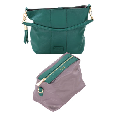 Lambeth Bag Madeira Green-Pom Pom London