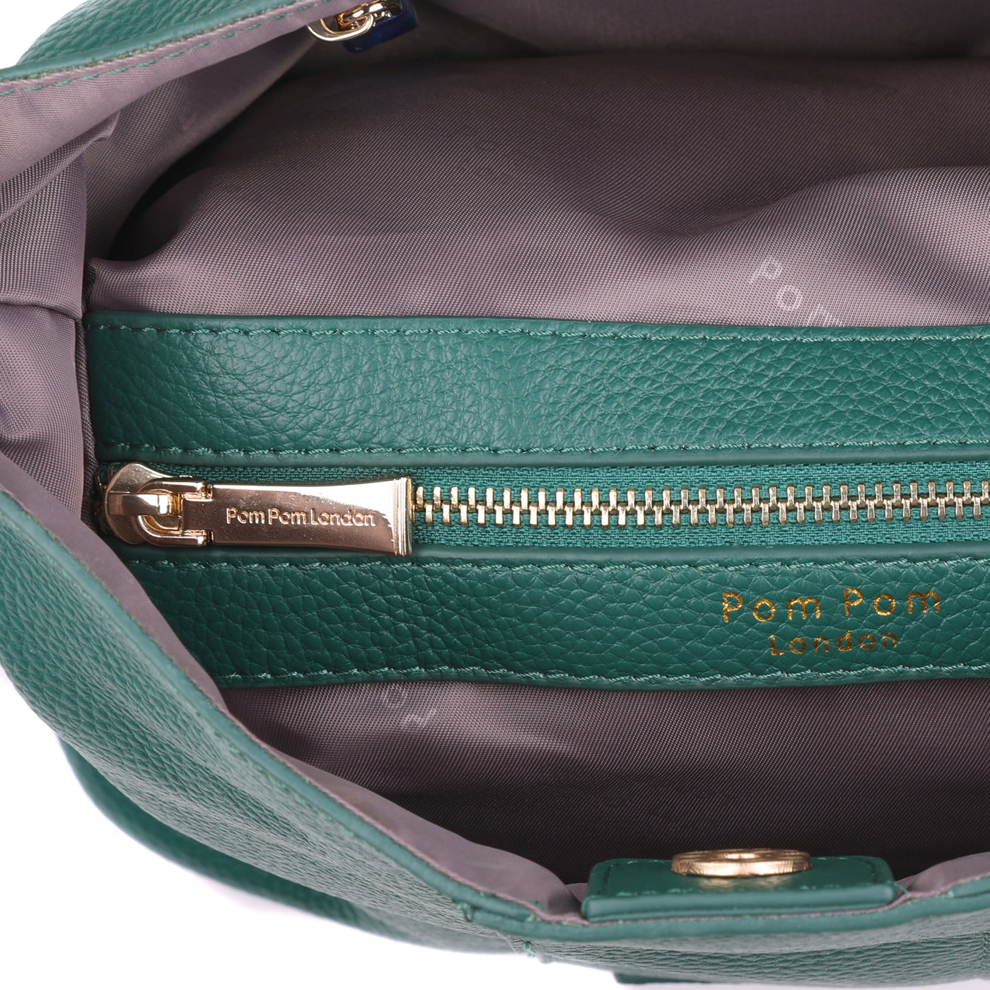 Lambeth Bag Madeira Green-Pom Pom London