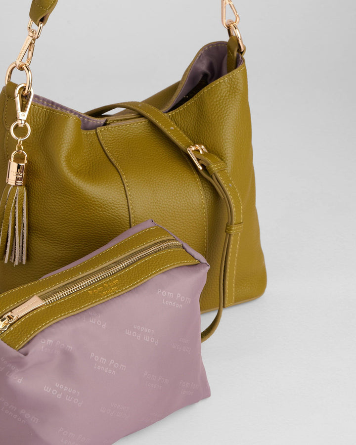 pome✽ Lambeth Bag Olive Green – Pom Pom London