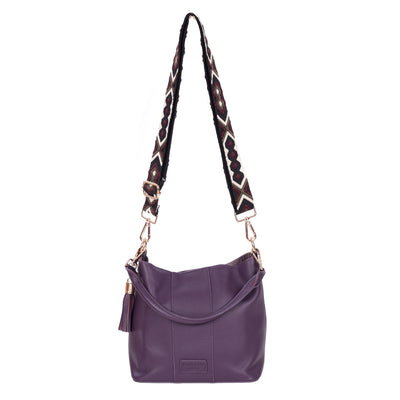 Lambeth Bag Purple Nightshade-Pom Pom London