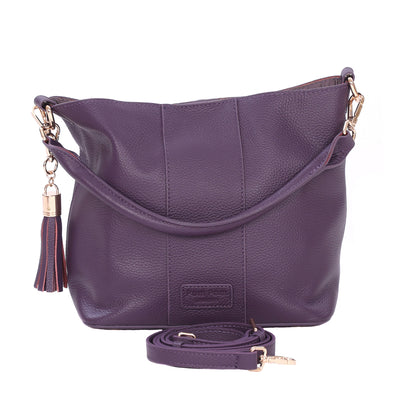 Lambeth Bag Purple Nightshade-Pom Pom London