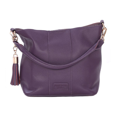 Lambeth Bag Purple Nightshade-Pom Pom London